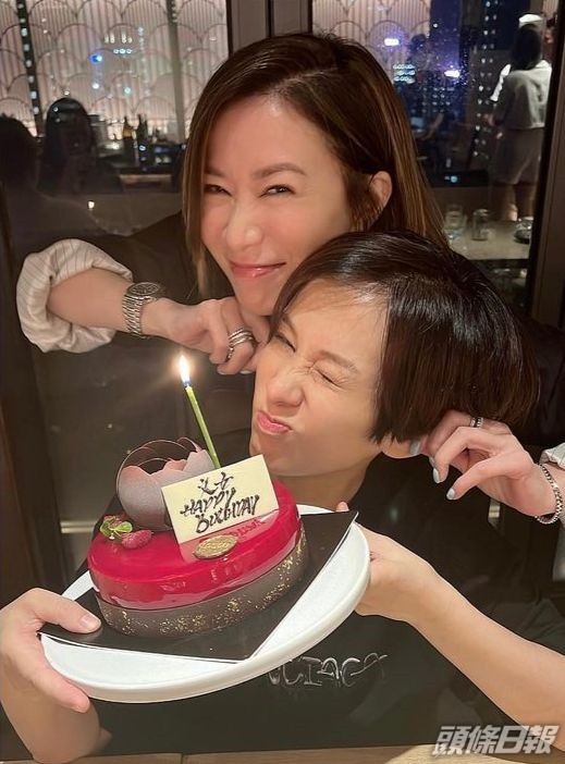 佘詩曼留言表示：「愛你愛到meet死你。」